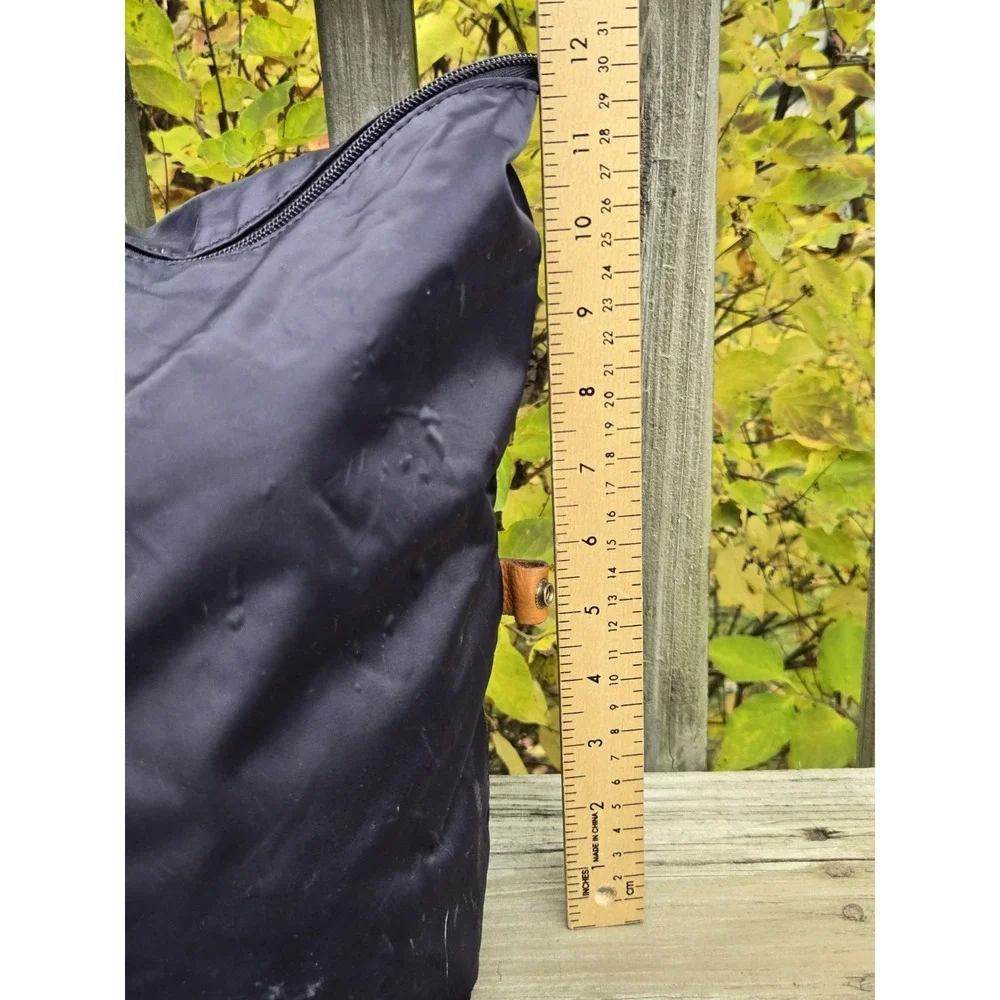 Bric's Nylon Leather Navy‎ Blue Duffle Bag